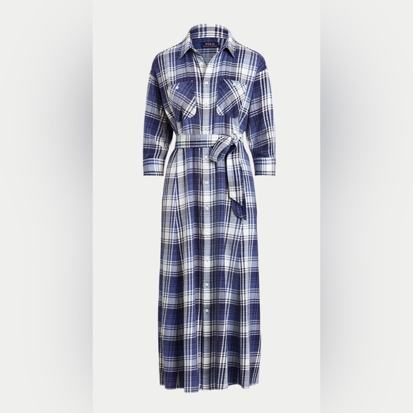 Polo by Ralph Lauren Dresses & Skirts - Polo Ralph Lauren Plaid Shirt Dress